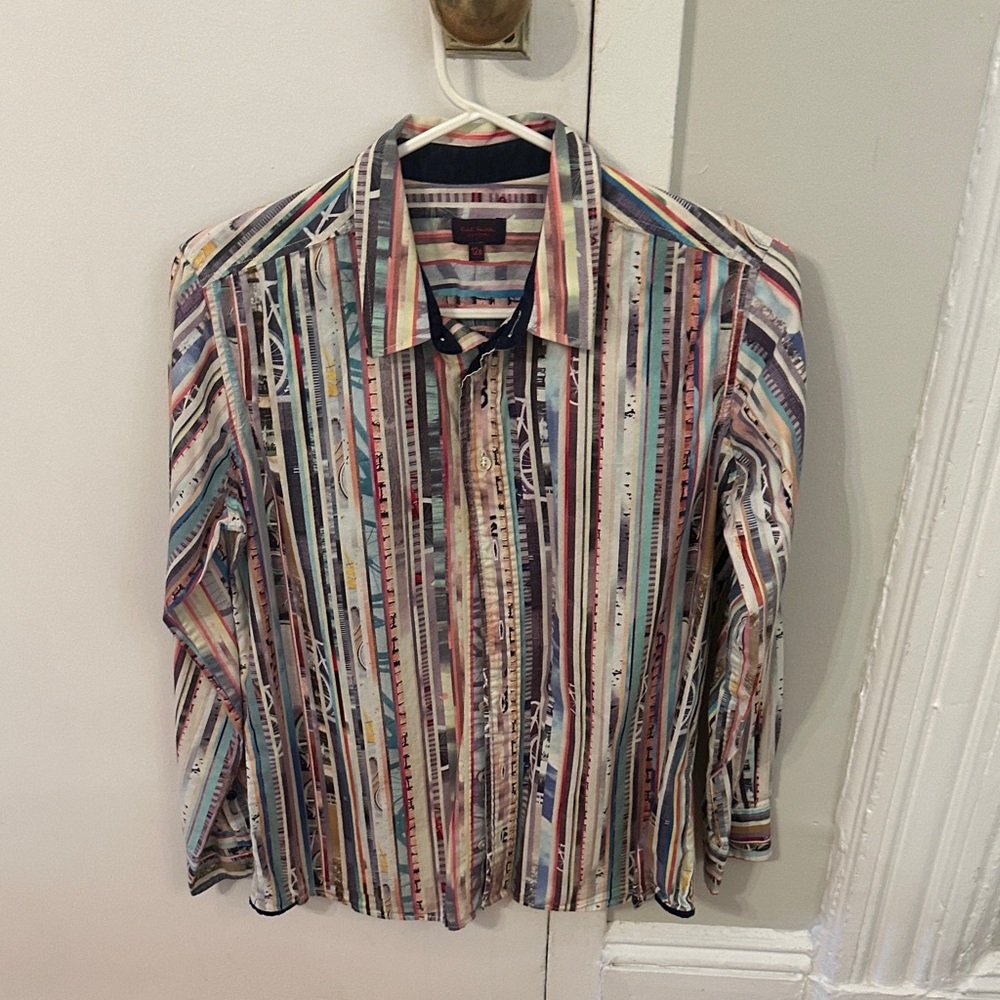 Paul Smith Junior Multicolor Striped Kids Button Down Shirt